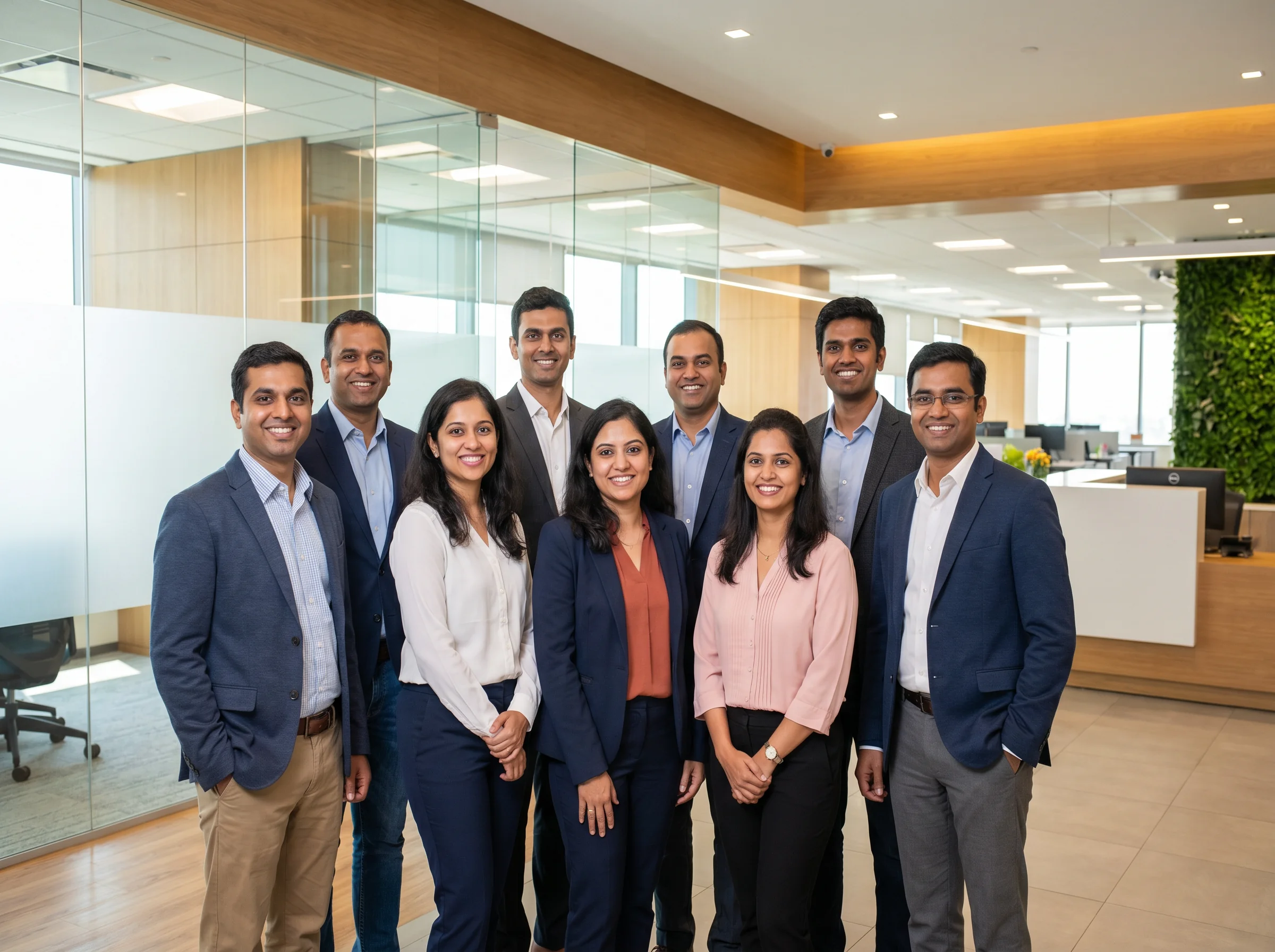 Reddy App Start team working in a modern Ahmedabad office environment